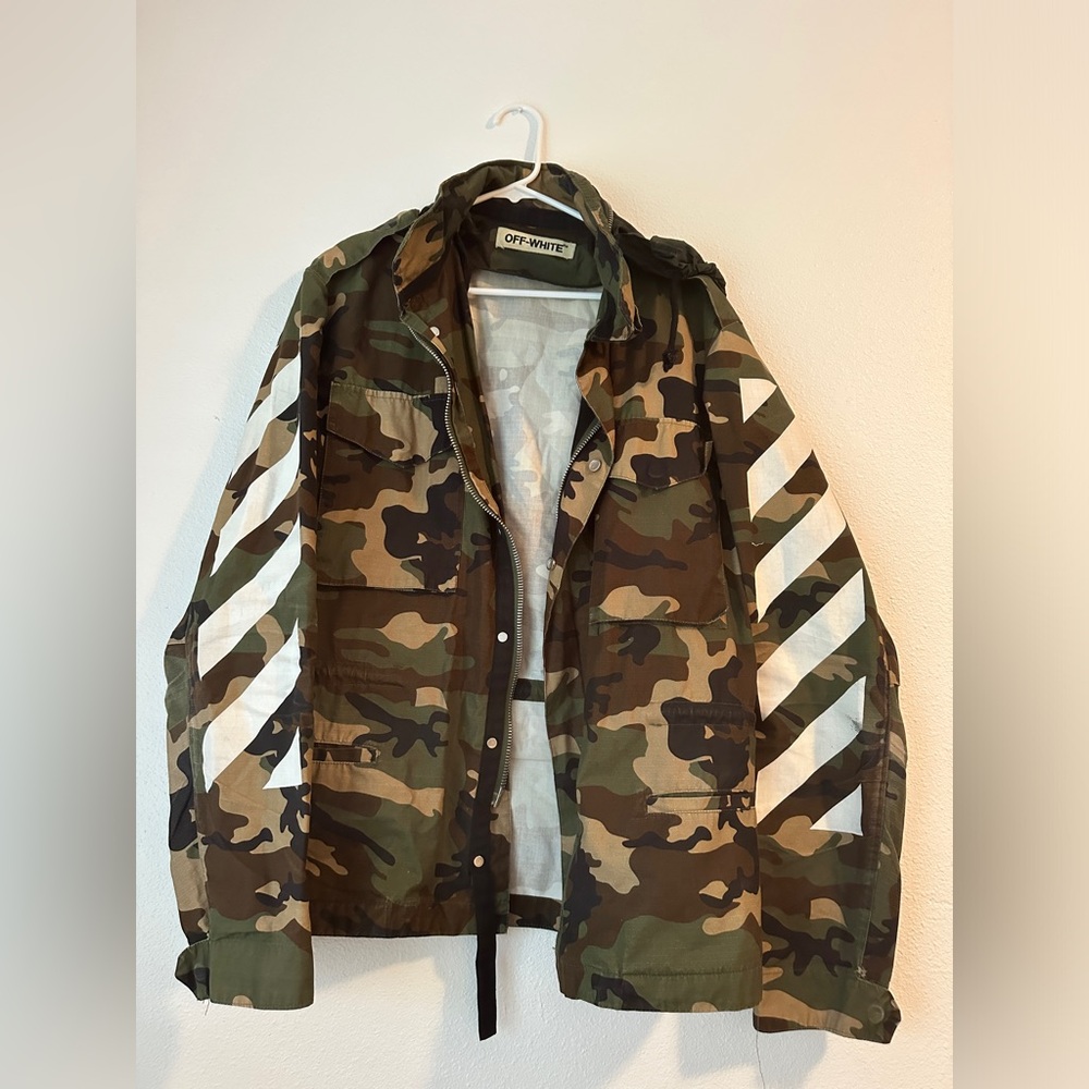 Men’s Off-White Camo Jacket
